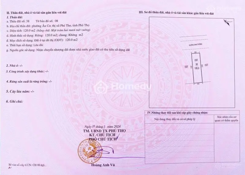Bán 02 Căn Đất Nền Đẹp Tại Kđt Âu Cơ Park City