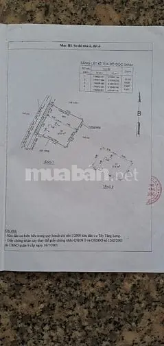 Bán Nhà Trệt Lầu 67 E Đường 2 Long Trường.