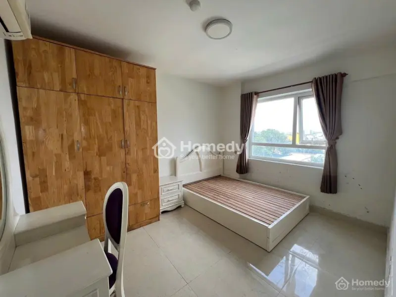 Chung Cư Sunny Plaza, Phạm Văn Đồng, Gv: 75M2, 2P Ngủ, Ban Công, 12Triệu