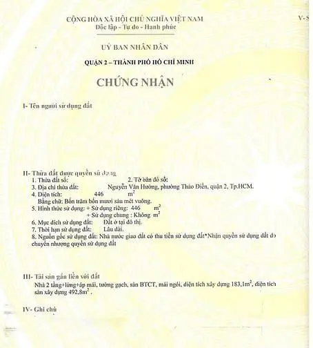 Bán Đất Đường Nguyễn Văn Hưởng, Khu Compound Thảo Điềnm 446M2, 160 Tỷ