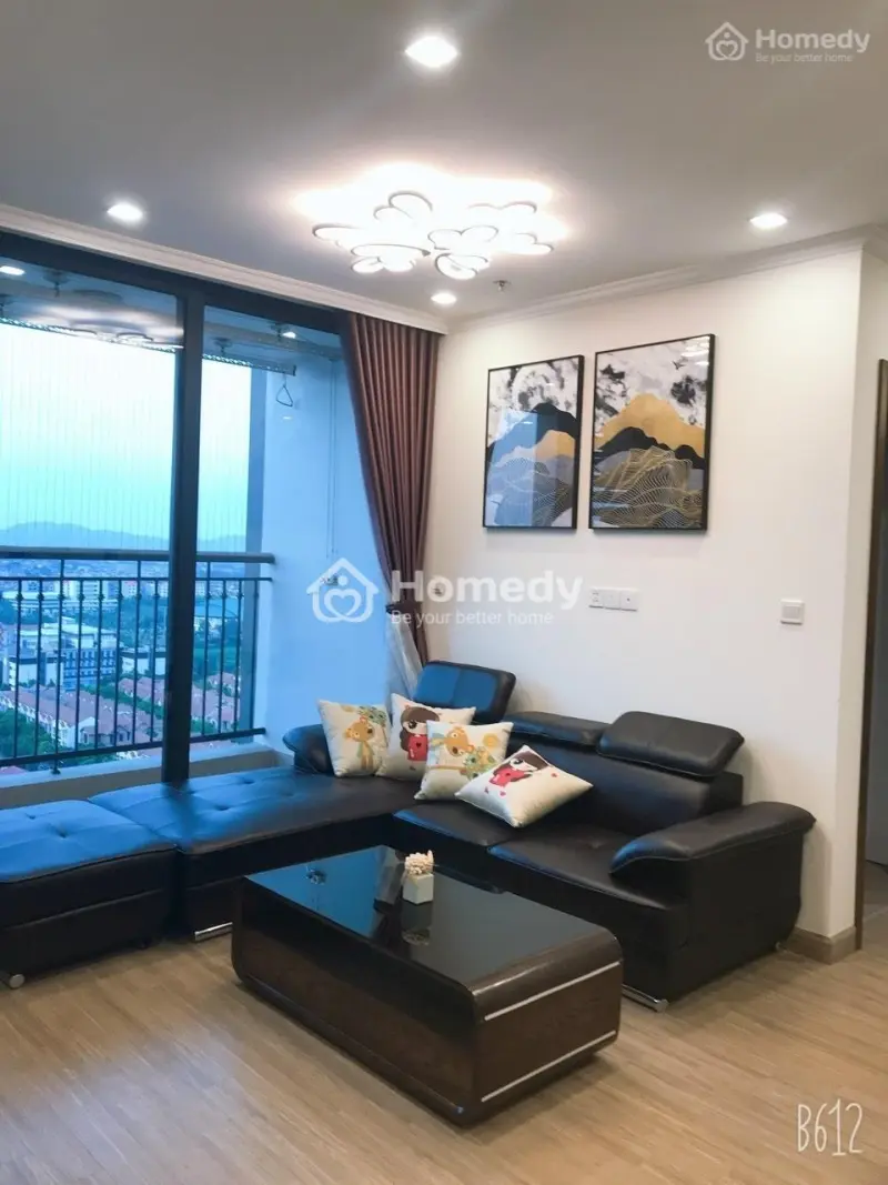 Cho Thuê Căn Vinhome Bn 2 Ngủ 2 Vệ Sinh Tầng Cao, Đầy Đủ Nội Thất Giá 18Tr