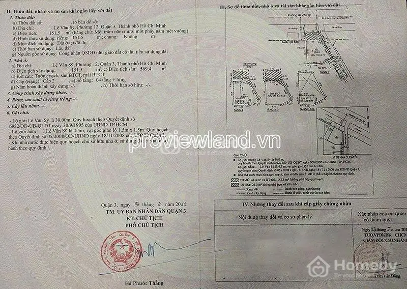 Bán Nhà Lê Văn Sỹ, Q3, Nở Hậu Đẹp, Thu Nhập Ổn Định, 151M2, 133 Tỷ