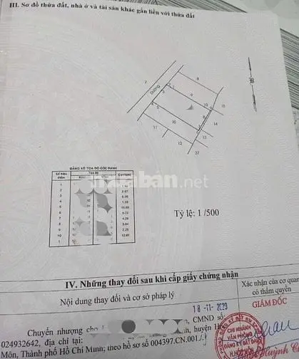 Chủ Cần Bán Đất (8X18 1.65 Tỷ) Ngay Tân Xuân Hóc Môn Sang Tên Ngay