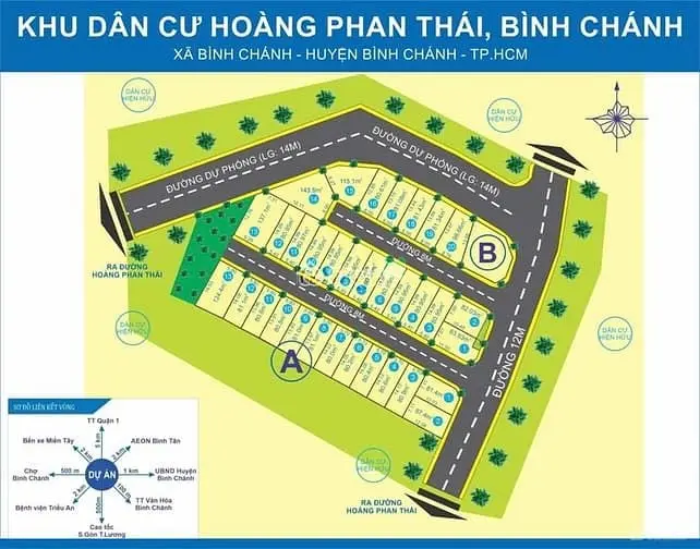 Kẹt Tiền Bán Gấp Giá Tốt Đất Đường Phan Hoàng Thái Xã Bình Chánh