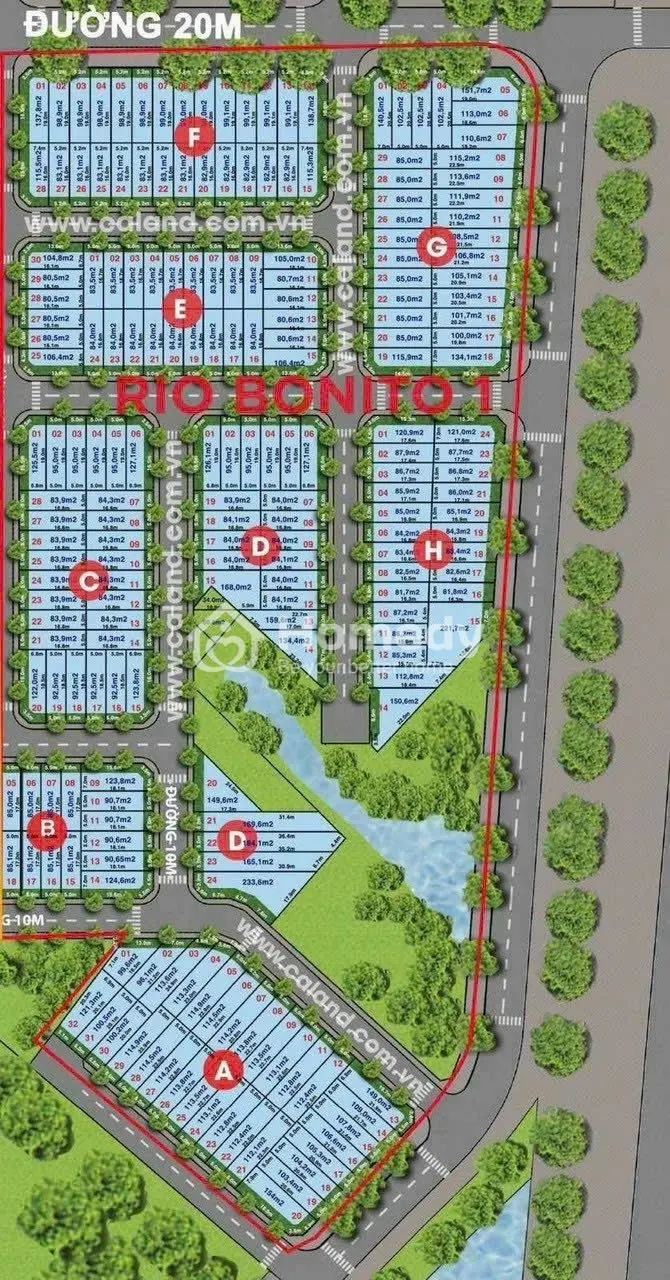 Giá Cực Rẻ Đất Nền Dự Án Lô Góc 2 Mặt Tiền Khu Cantana Điền Phúc Thành