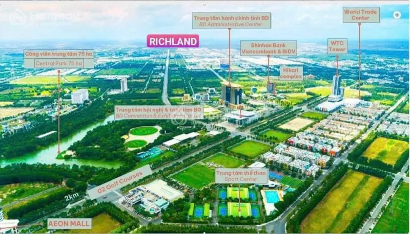 Đất Nền, Nhà Phố Tm Gần Tthc Tpm, Kết Nối Vđ4, Aeon Mall, Hikari, Wtc Chỉ 5-7P- Vay Bank 70%
