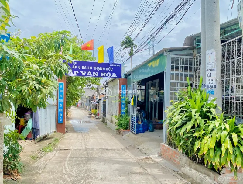 Nền Thổ Cư Dt 165M² Đường Liên Ấp 4M, Ngay Kdc Hiện Hữu, Gần Cụm Cn, Trường Học, Shr - Chỉ 10Tr /M²