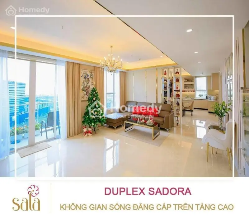 Cần Bán Căn Penthouse Sadora, View Toàn Cảnh Sài Gòn Tuyệt Đẹp