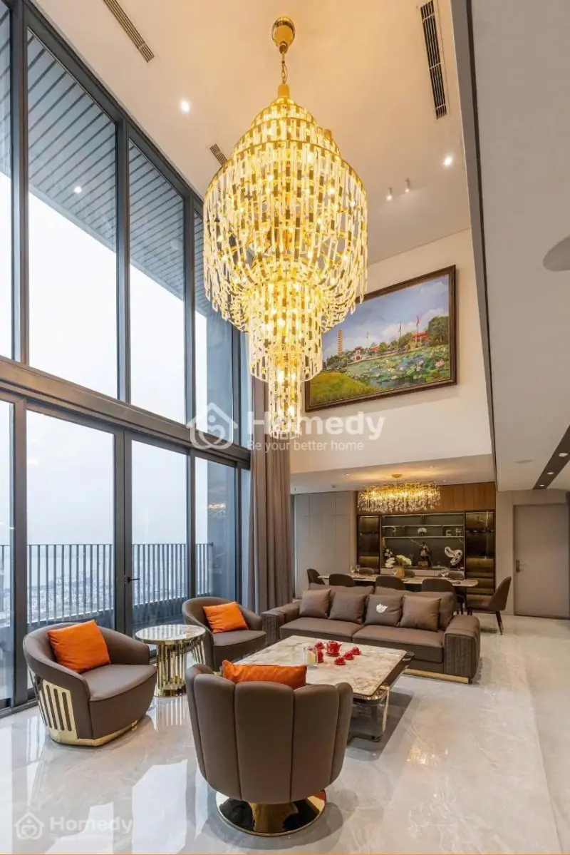 Siêu Vip Penthouse Khai Sơn City - Long Biên ( Không Gian Riêng Bàn Giao Thô) Lh 0987106***