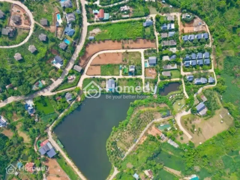 Hàng Hiếm Ba Vì - Lô Đất Biệt Thự Ven Hồ, View Đỉnh, Hạ Tầng Đồng Bộ