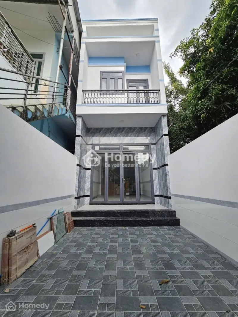 Bán Nhà Thuận An - Bình Dương - 1 Trệt 1 Lầu Có Săn Xe Hơi - Đường Dt743