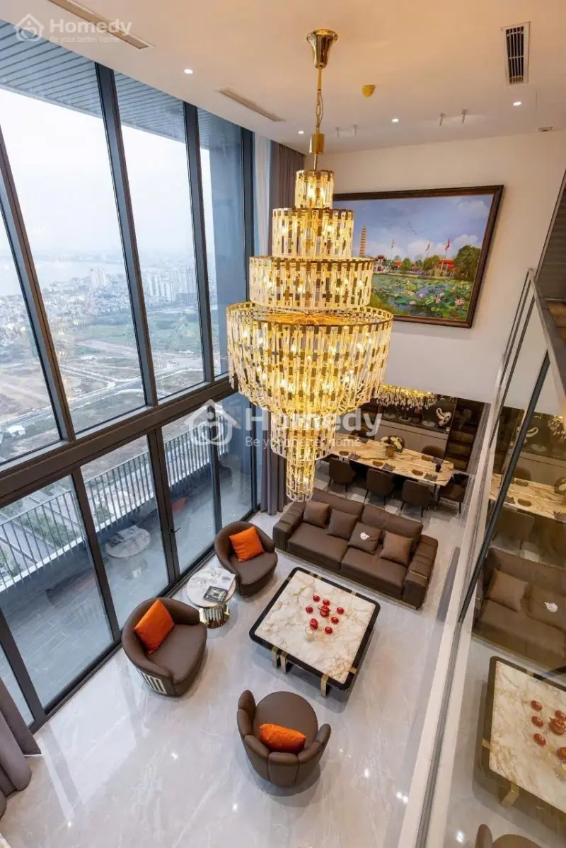 Siêu Vip Penthouse Khai Sơn City - Long Biên ( Không Gian Riêng Bàn Giao Thô) Lh 0987106***