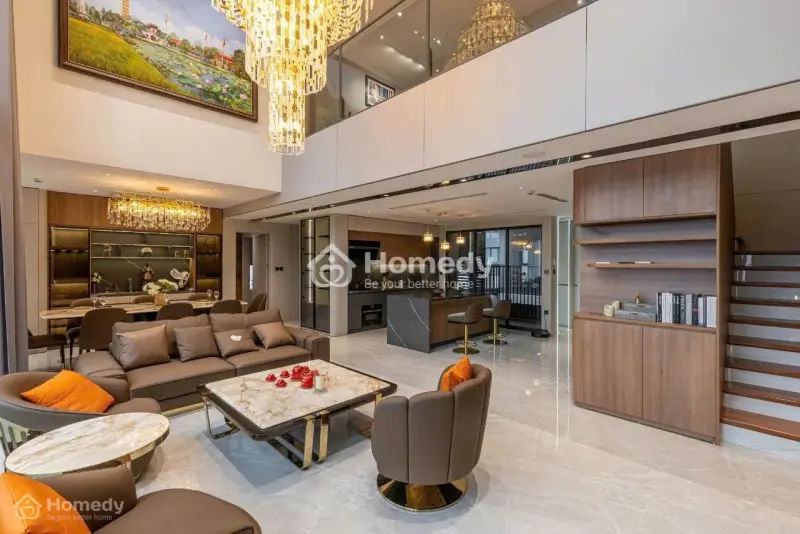 Siêu Vip Penthouse Khai Sơn City - Long Biên ( Không Gian Riêng Bàn Giao Thô) Lh 0987106***