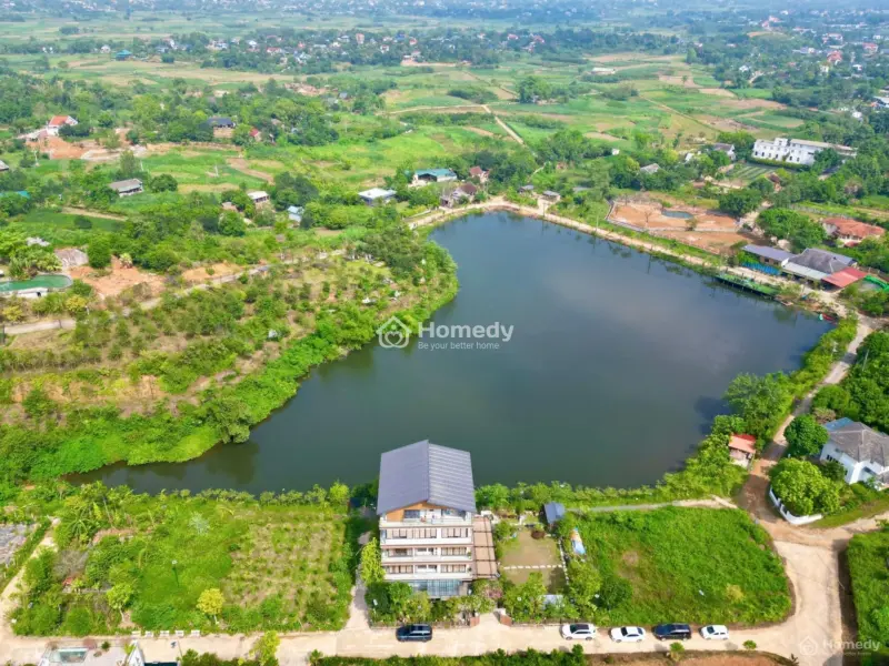 Hàng Hiếm Ba Vì - Lô Đất Biệt Thự Ven Hồ, View Đỉnh, Hạ Tầng Đồng Bộ