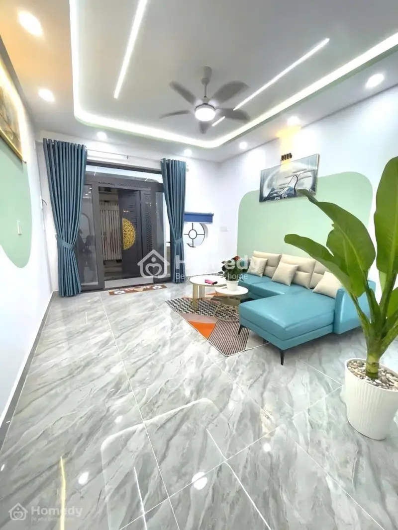 Bán Nhà 1 Tầng Mới Nằm Ngay Trung Tâm Phường 4, Tp. Tân An, Long An 54M2 Giá 2 Tỷ 1