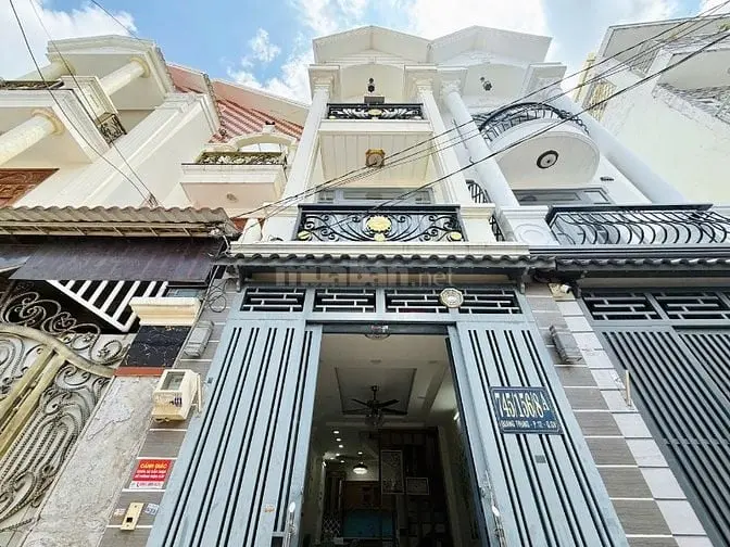 Chính Chủ Bán Nhà 745/Quang Trung Đúc 2Lầu Sân Thượng Hẻm Đẹp Giá Mềm