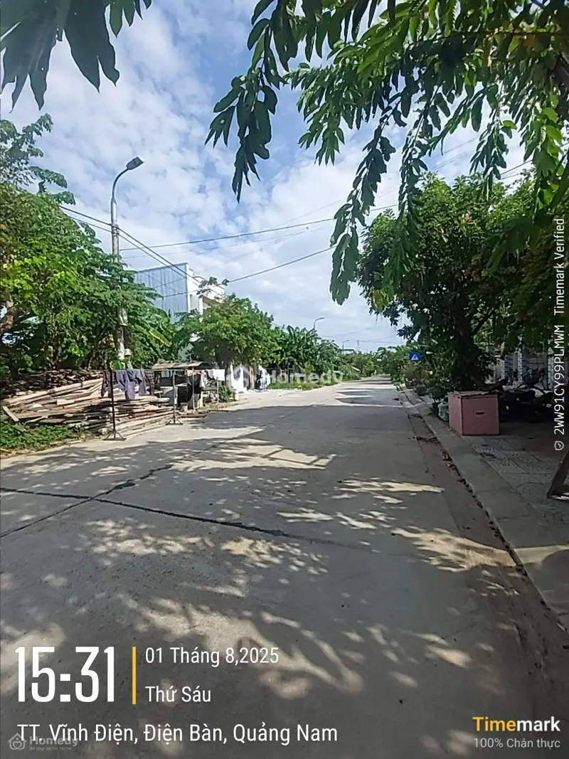🌟 Bán Lô Đất 100M2 Đường 7M5, Khu Dc Khối 5, Vĩnh Điện, Điện Bàn. Giá 1.69 Tỷ.