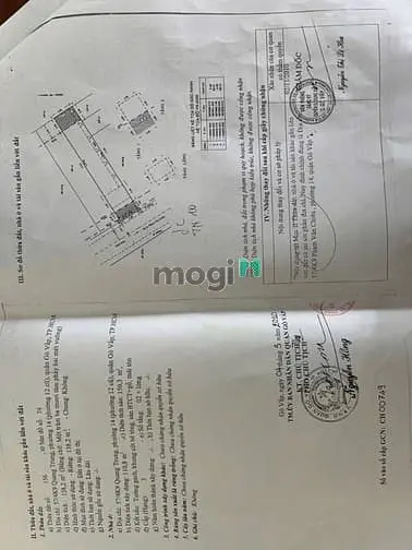 Bán Nhà Rộng Hẻm Xe Hơi (5X30) 57/4K Quang Trung P12 Gò Vấp