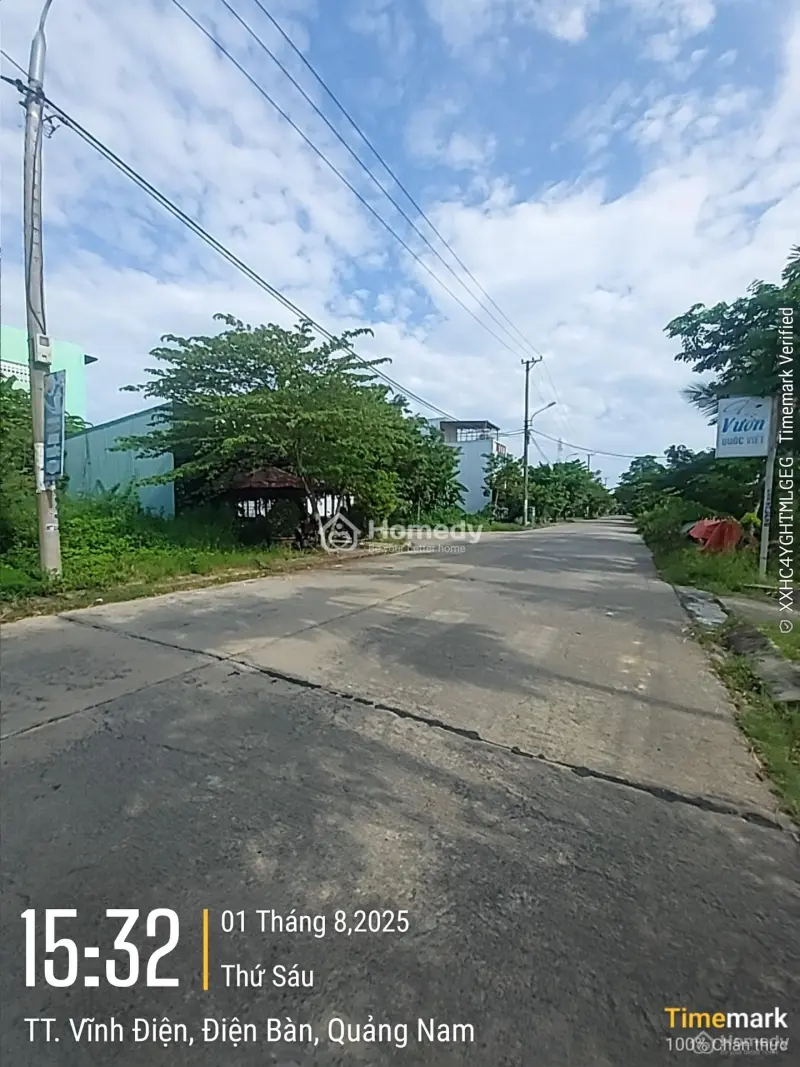 🌟 Bán Lô Đất 100M2 Đường 7M5, Khu Dc Khối 5, Vĩnh Điện, Điện Bàn. Giá 1.69 Tỷ.