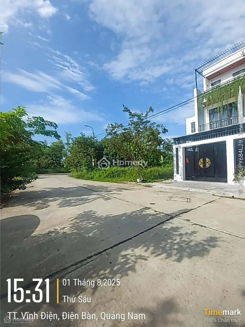 🌟 Bán Lô Đất 100M2 Đường 7M5, Khu Dc Khối 5, Vĩnh Điện, Điện Bàn. Giá 1.69 Tỷ.