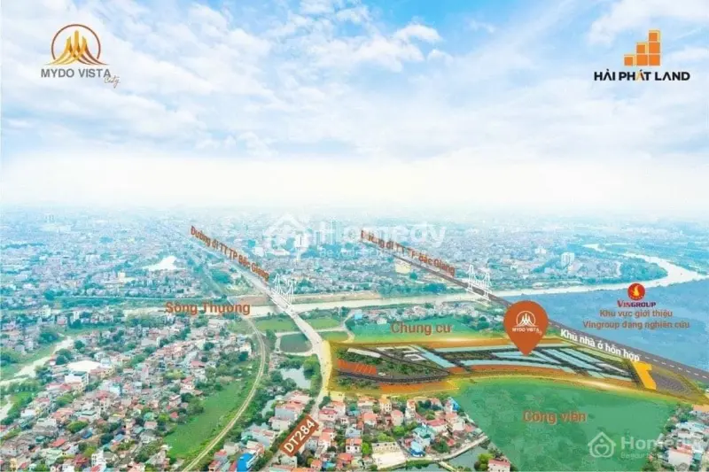Mỹ Độ Vista Tp Bắc Giang - 12 Lô Đất Có Sổ Giá Gốc