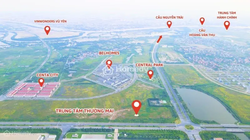 Cho Thuê Nhà Phố Cao Cấp Khu Đô Thị Centa City, Belhomes Vsip, Ngay Cạnh Vinhomes Vũ Yên