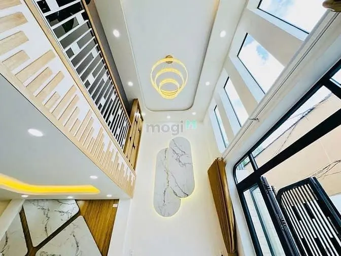 Nhà Thật - Mới Đẹp Full Nt Gần Mt - Sát Emart Phan Huy Ích - Ngang 5M