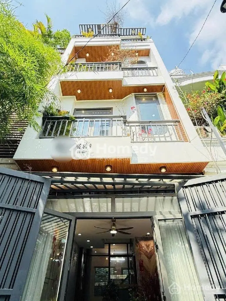 Siêu Phẩm 4 Tầng Lung Linh Phun Nôi Thất P9 Gò Vấp