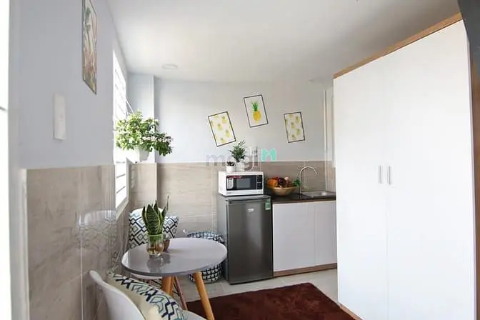 🏠 Phòng Studio Full Tiện Nghi Có Gác Lửng - Ngã Tư Hàng Xanh – Q. Bt
