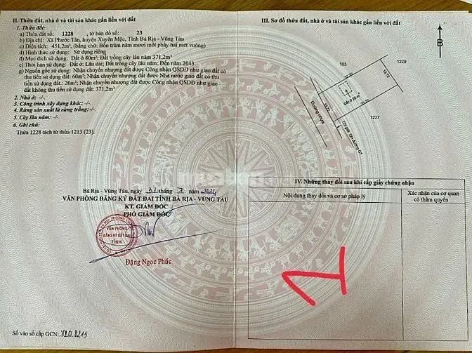 Chính Chủ Cần Bán 4 Lô Đất Xuyên Mộc, Sát Hồ Bà Tô