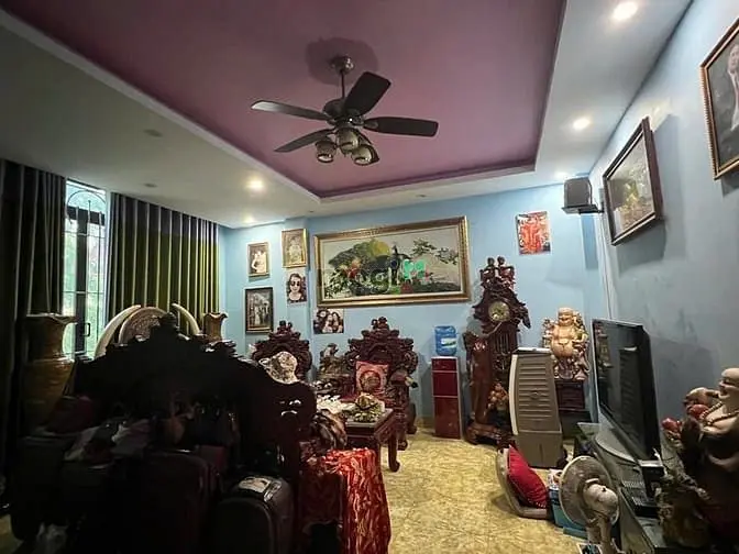 Bán Nhà Hoàng Quốc Việt, Mặt Ngõ Oto Tránh, 6 Tầng, 69M2, 19,5 Tỷ