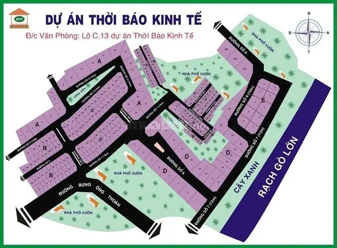 Bán Các Nền Đất Tại Dự Án Khu Dân Cư Thời Báo Kinh Tế Sài Gòn, Quận 9