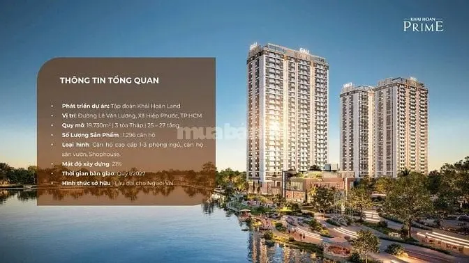 Mở Bán Căn Hộ Resort Khải Hoàn Prime