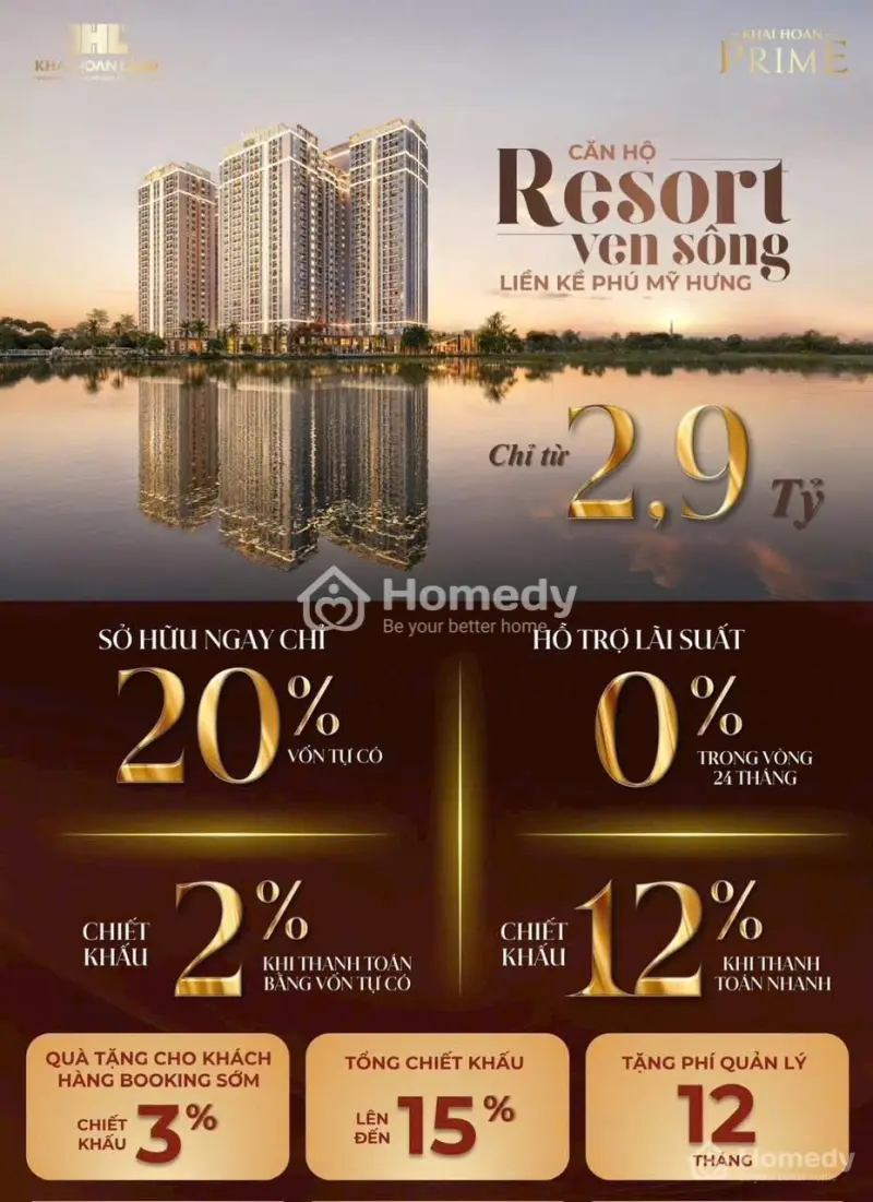 Căn Hộ Resort Khải Hoàn Premi - Tinh Hoa Giữa Lòng Nam Sài Gòn