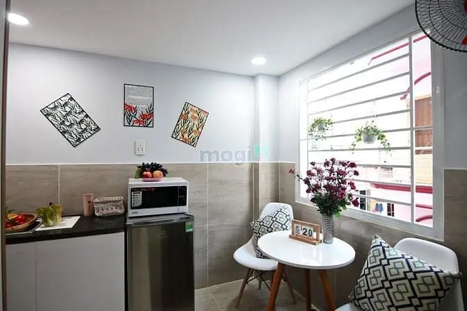 🏠 Phòng Studio Full Tiện Nghi Có Gác Lửng - Ngã Tư Hàng Xanh – Q. Bt