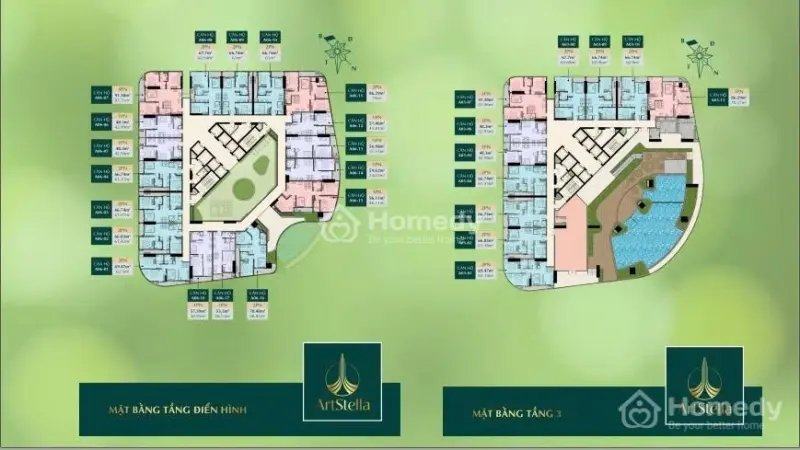 Căn Hộ Art Stella Làng Đại Học 1Pn 1Wc Tại Thống Nhất, Bình Thắng, Dĩ An, Bình Dương, 1,7 Tỷ