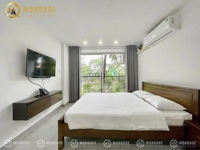 Khai Trương Căn Hộ Studio Ban Công Mới 100% Có Máy Giặt Riêng Gần Sân