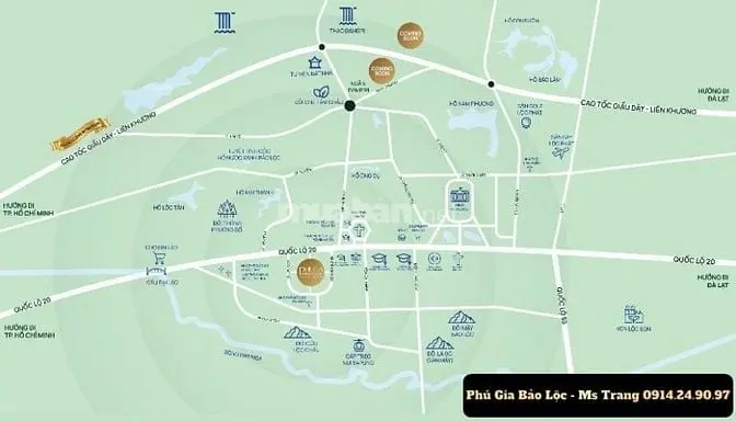 Kđt Phú Gia Bảo Lộc – Chốn An Cư Nghỉ Dưỡng Chuẩn Âu