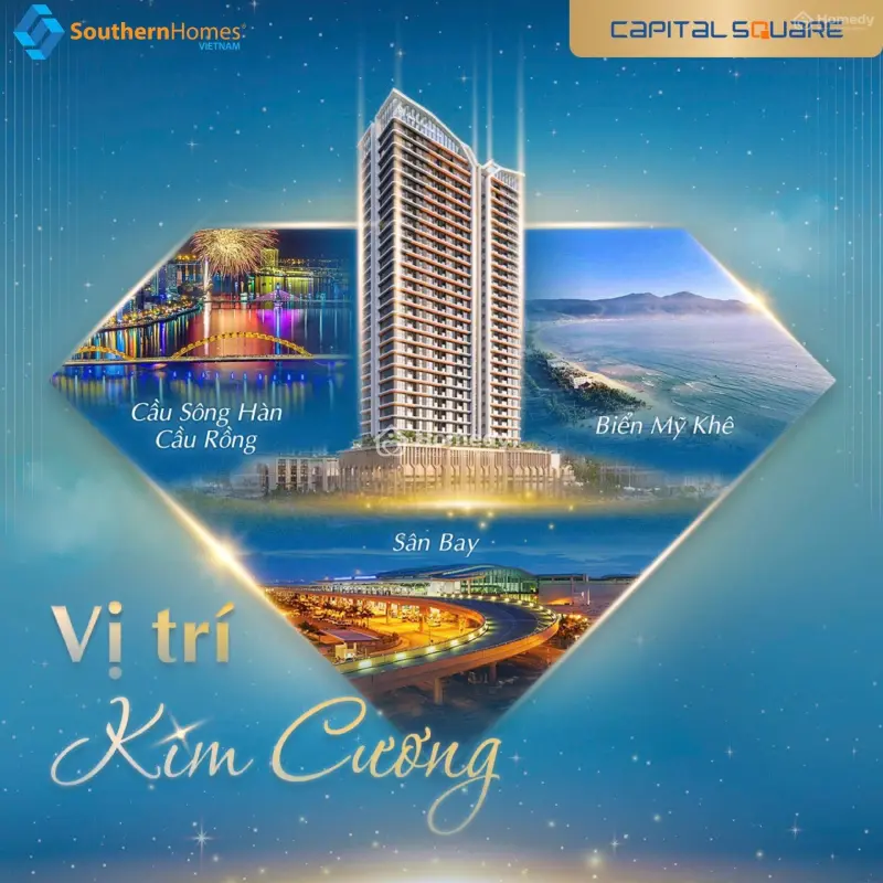 Nóng! Căn 2Pn Chỉ Có Giá Từ 1,5 Tỉ,Capital Square Dự Án Nằm Bên Bờ Sông Hàn Và Biển.