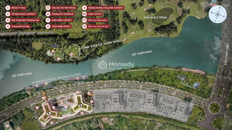 Giá Tốt - Bán Căn Hộ Studio , 35M2 Sử Dụng - Tòa Landmark Khoáng Nóng , Khu Đô Thị Ecopark