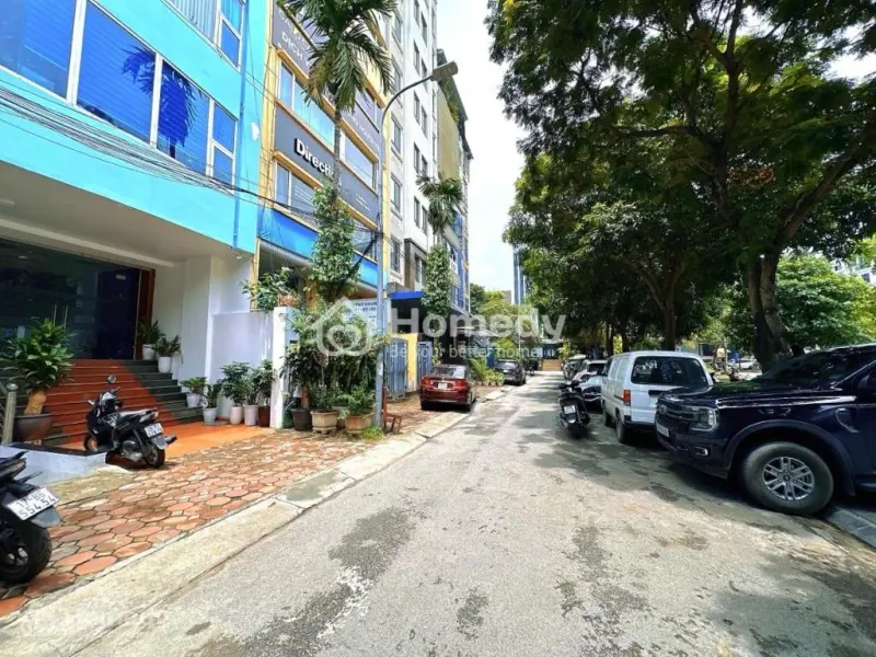 出售–越南河内Cầu Giấy区Dịch Vọng Hậu写字楼–土地288㎡–9层–临街16米–售价：2,000亿越南盾