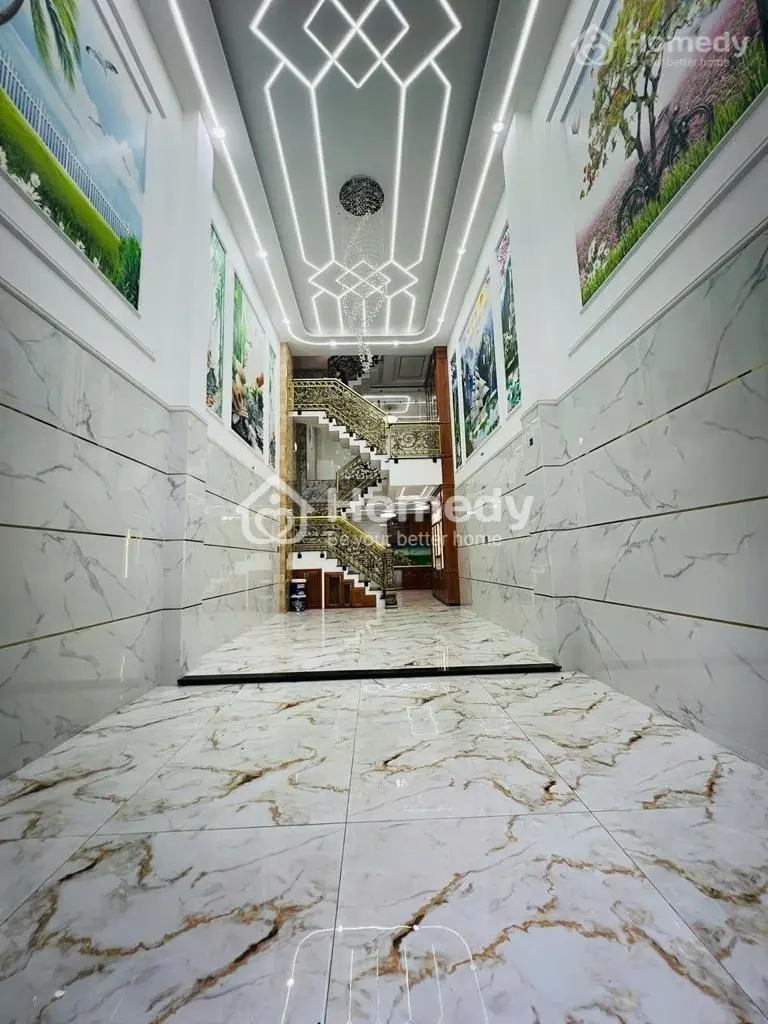 Bán Nhà Khu Lê Văn Quới - 63M - 5 Tấm - Nội Thất Xin Sò - Hẻm Ôtô Thông - Giá Nhỉnh 6T