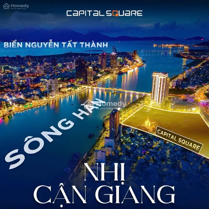Nóng! Căn 2Pn Chỉ Có Giá Từ 1,5 Tỉ,Capital Square Dự Án Nằm Bên Bờ Sông Hàn Và Biển.