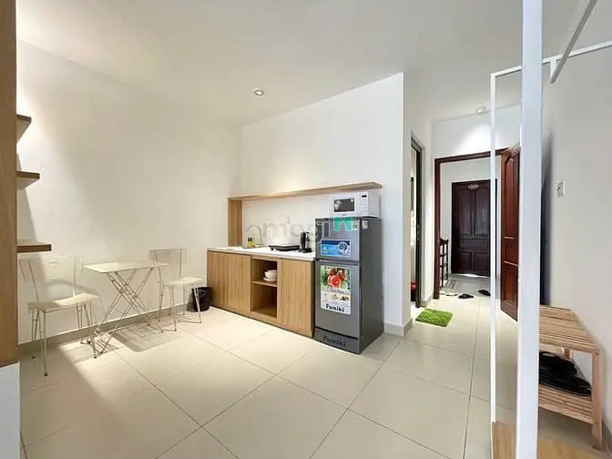Căn Hộ 1Pn Ban Công , Full Nội Thất Quận 10