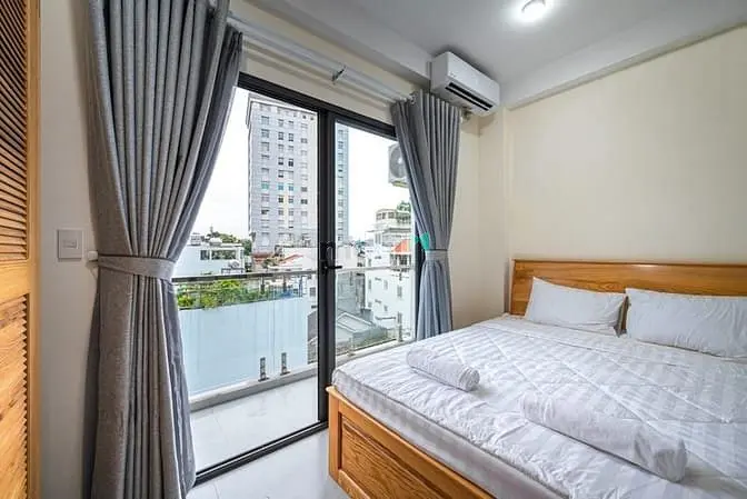 Căn Hộ 1 Phòng Ngủ ( 45M2) Full Nội Thất Ban Công , Thang Máy - Quận 1
