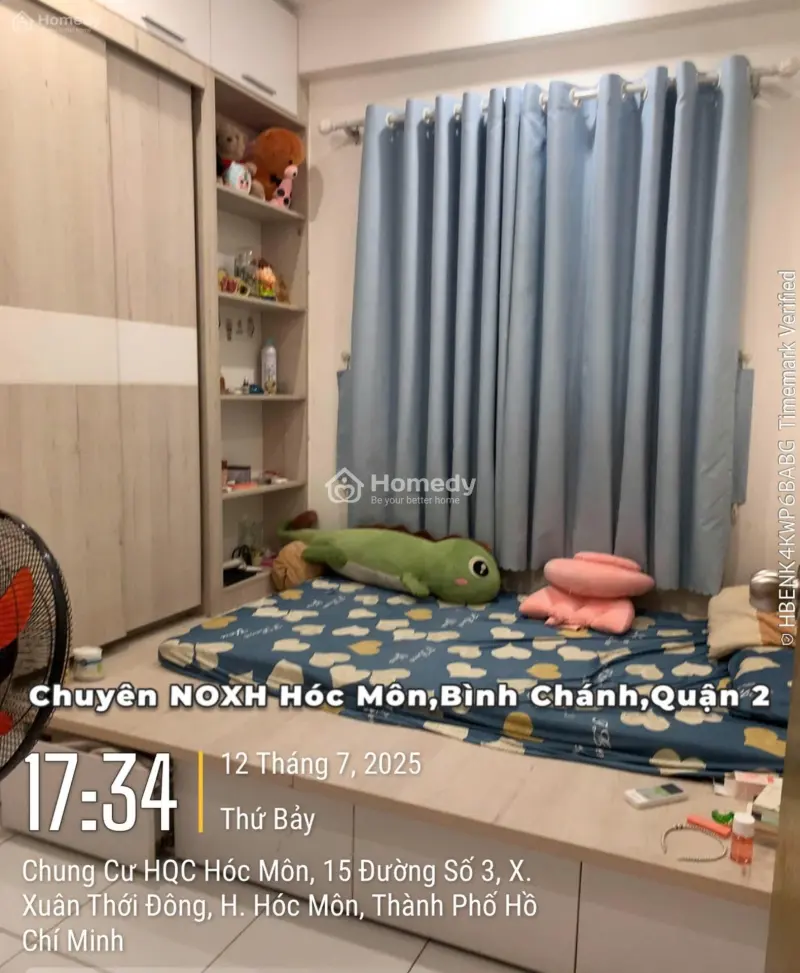 Xuất Thanh Lý Căn Hộ Hqc Hóc Môn , 50M2, 2Pn, 2Wc , Có Ban Công