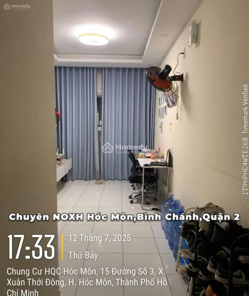 Xuất Thanh Lý Căn Hộ Hqc Hóc Môn , 50M2, 2Pn, 2Wc , Có Ban Công
