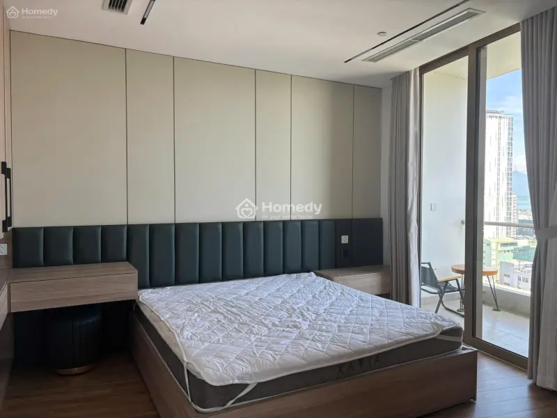 Cho Thuê Quỹ Căn Hộ 1 Phòng Ngủ Tòa Bạch Đằng Complex, Nội Thất 5* View Sông Hàn Pháo Hoa
