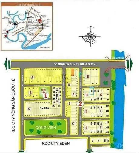Đất Biệt Thự Bình Trưng Đông, Q2, 160,8M2 - 15,8 Tỷ, Sổ Hồng (8X20,1M)