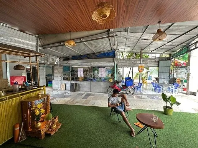 Sang Quán Cafe Chòi Võng 400M² – Giá Thuê Chỉ 2.5Tr/Tháng – Dĩ An Bìn